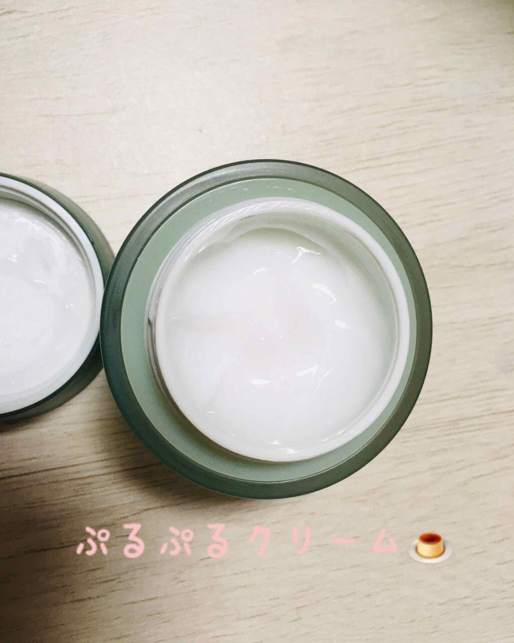 ピュアアルテミシア カーミングウォータークリーム/HANYUL(ハンユル)/フェイスクリームを使ったクチコミ(2枚目)