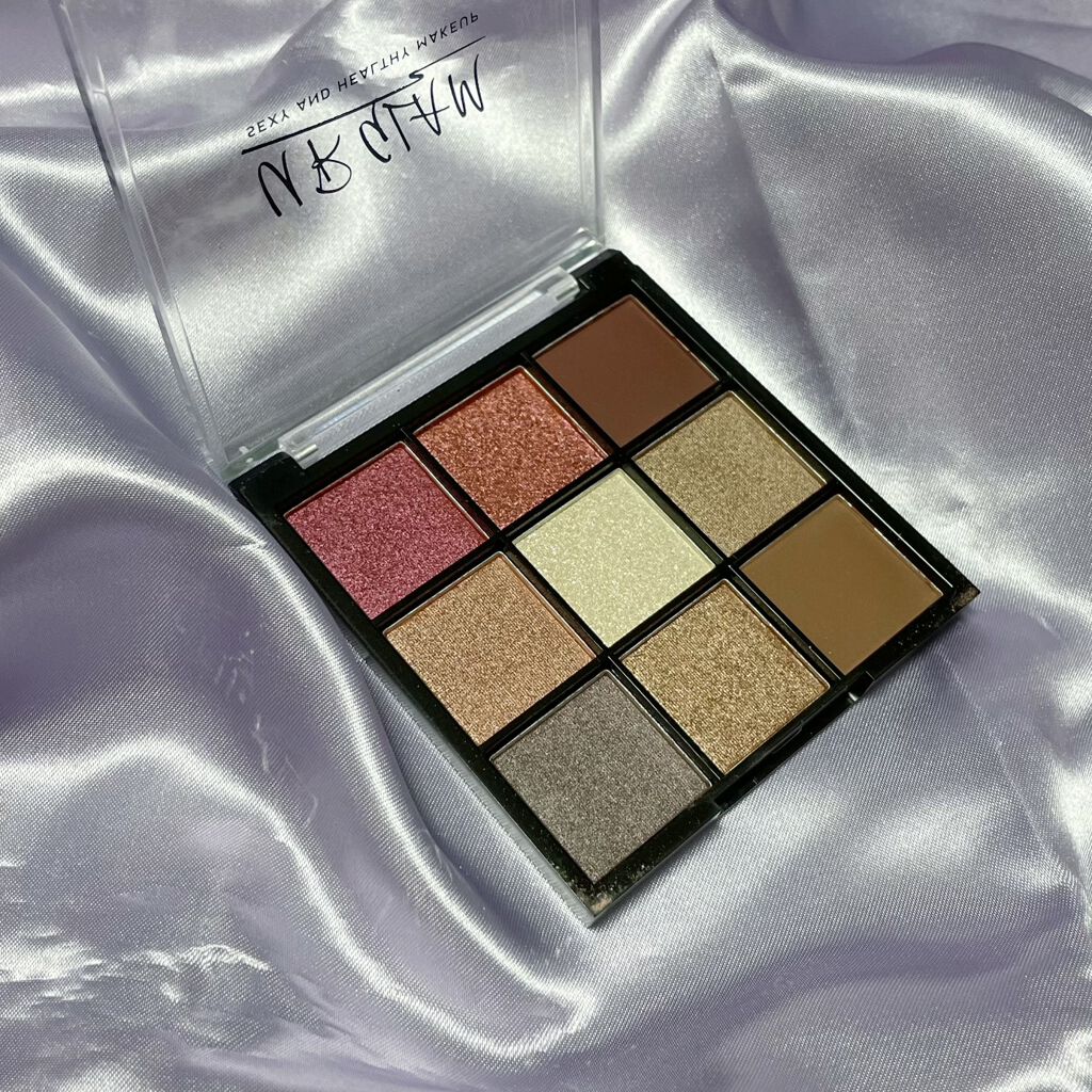 UR GLAM　BLOOMING EYE COLOR PALETTE/U R GLAM/アイシャドウパレットを使ったクチコミ（2枚目）