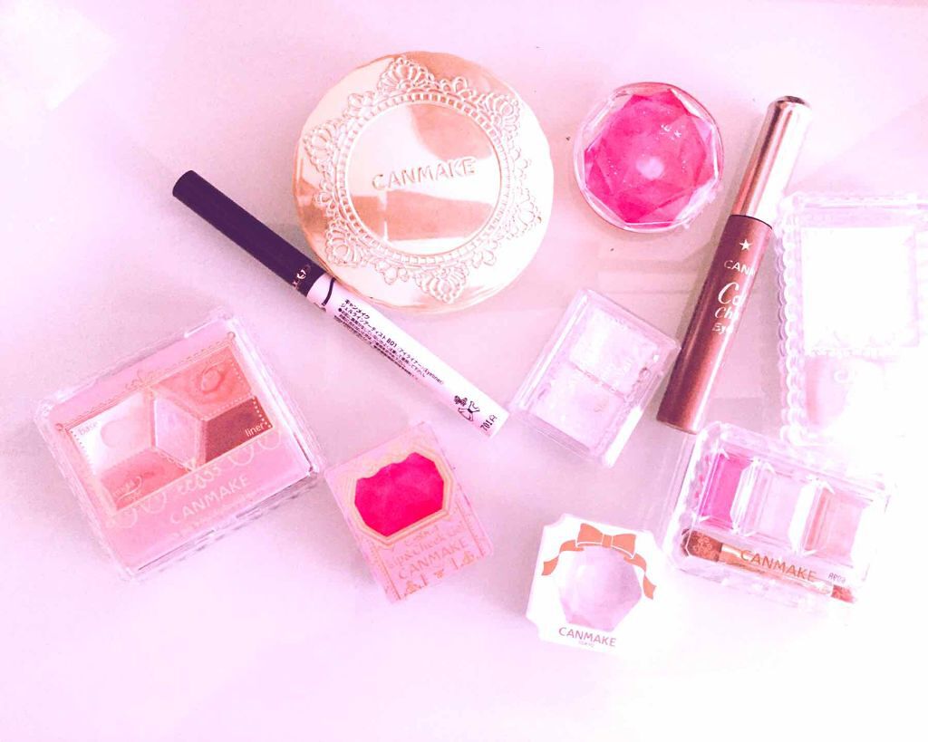 グロウフルールチークス/キャンメイク/パウダーチークを使ったクチコミ（1枚目）