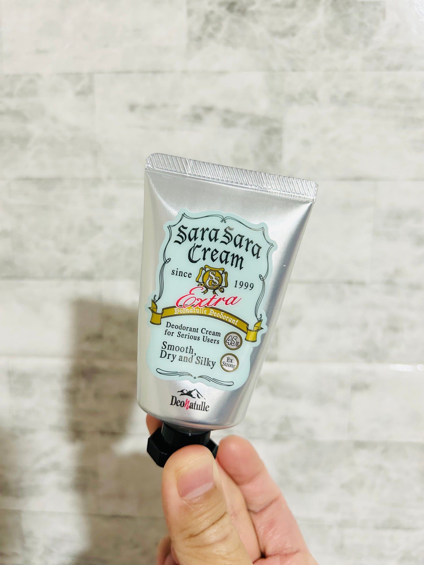 薬用さらさらクリーム/デオナチュレ/デオドラント・制汗剤を使ったクチコミ(3枚目)