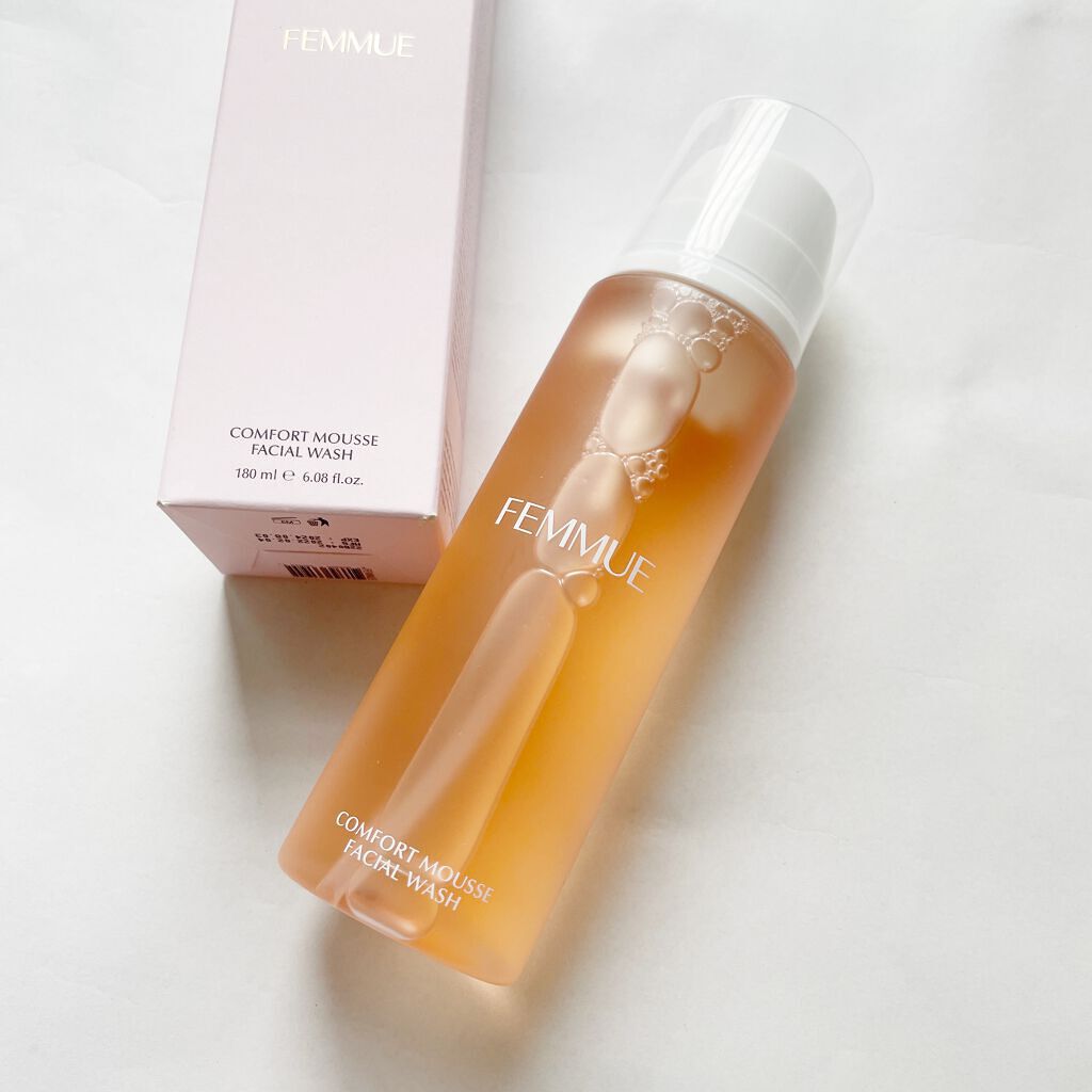 コンフォート ムースウォッシュ/FEMMUE/泡洗顔を使ったクチコミ（2枚目）