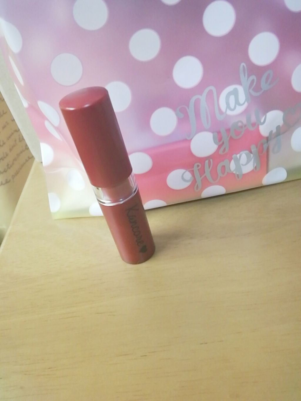 カンコレ マットリップスティック/DAISO/口紅を使ったクチコミ（1枚目）