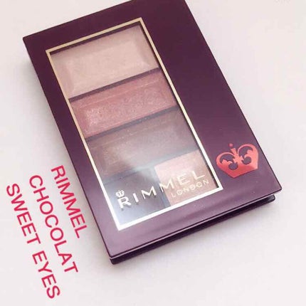 ショコラスウィート アイズ/リンメル ロンドン/アイシャドウパレットを使ったクチコミ(1枚目)