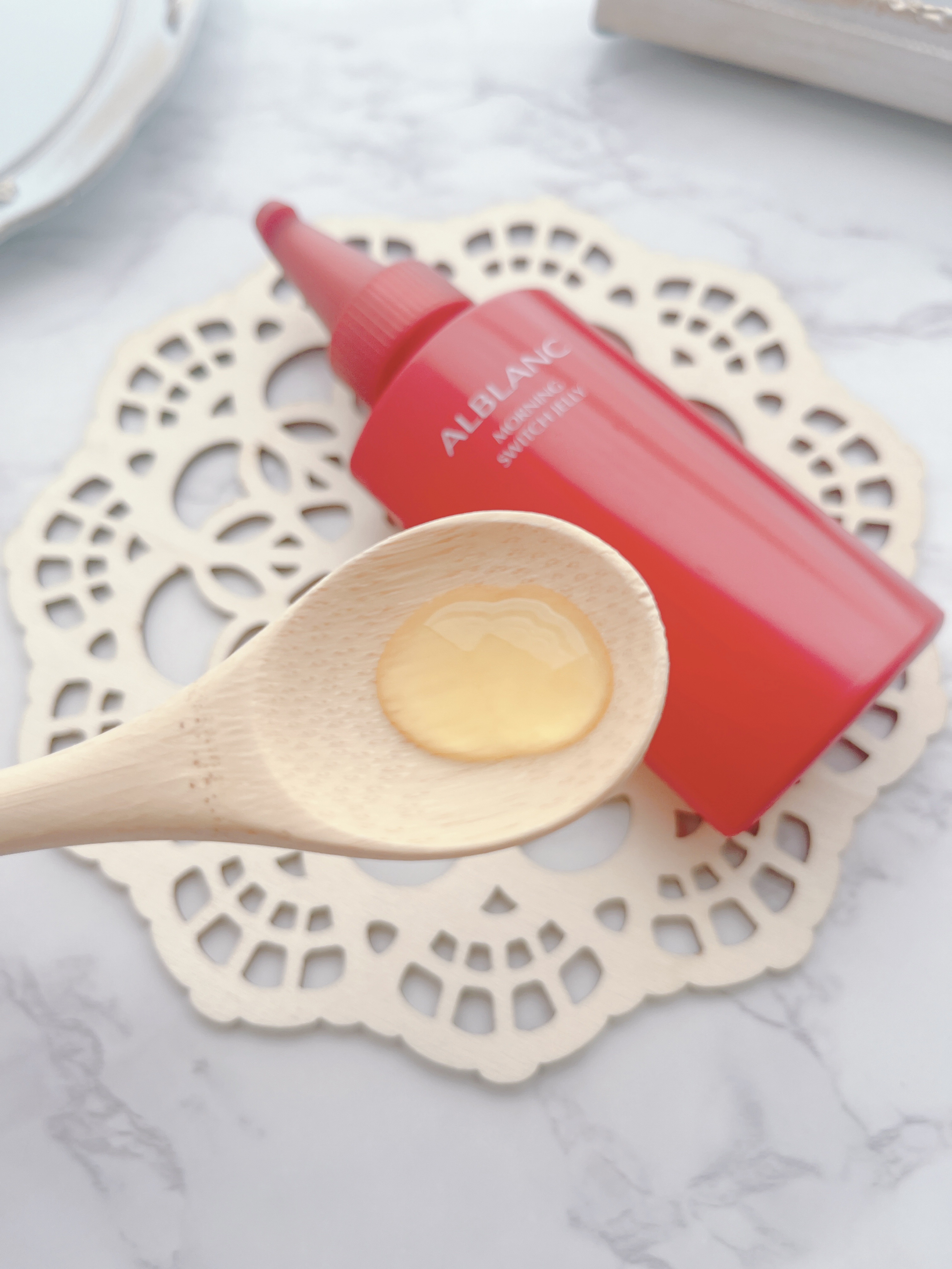 モーニング スイッチジュレ/ALBLANC/美容液を使ったクチコミ（2枚目）