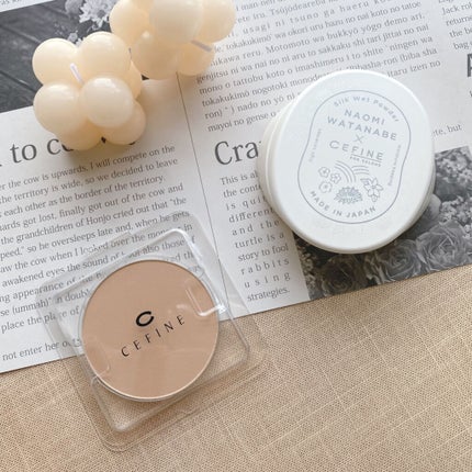 シルクウェットパウダー/セフィーヌ/パウダーファンデーションを使ったクチコミ(1枚目)