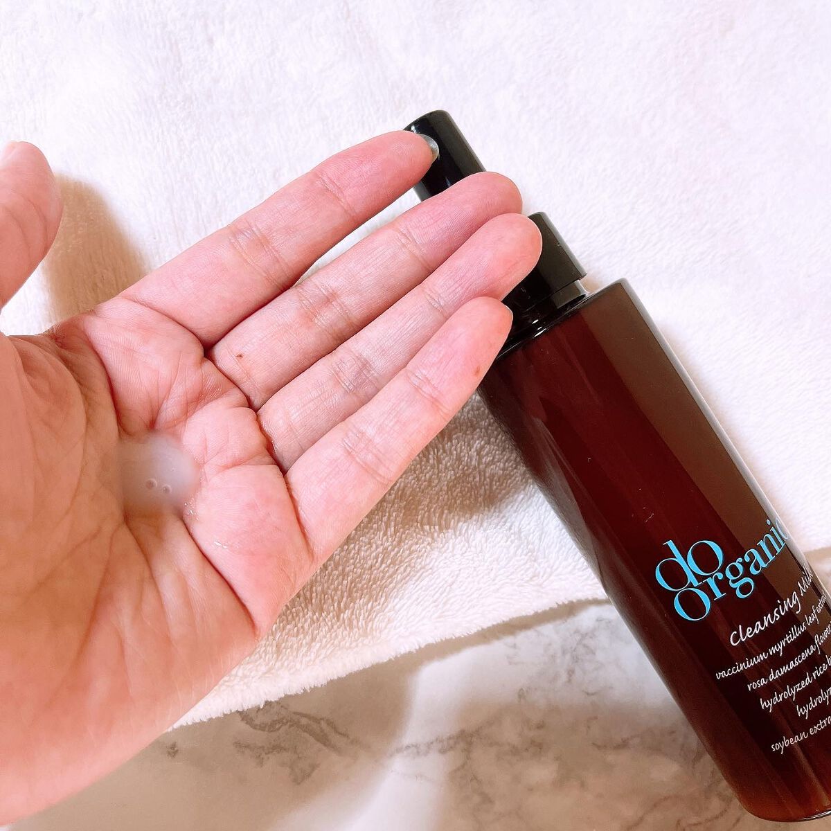 クレンジング ミルク/ドゥーオーガニック/ミルククレンジングを使ったクチコミ(2枚目)