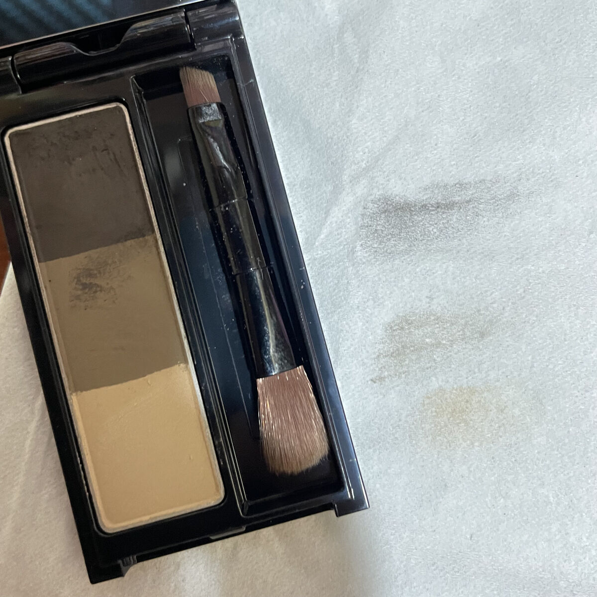 ケイト デザイニングアイブロウ3D EX-7 オリーブグレー(本体)/KATE/パウダーアイブロウを使ったクチコミ（3枚目）