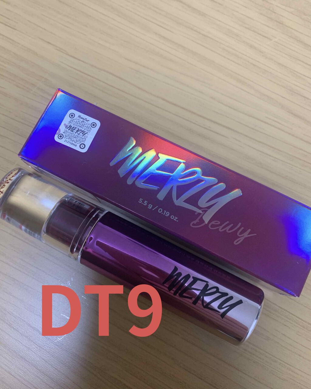 オーロラ デュイ ティント DT9.ファンタジアサンシャイン/MERZY/リップティントを使ったクチコミ（1枚目）