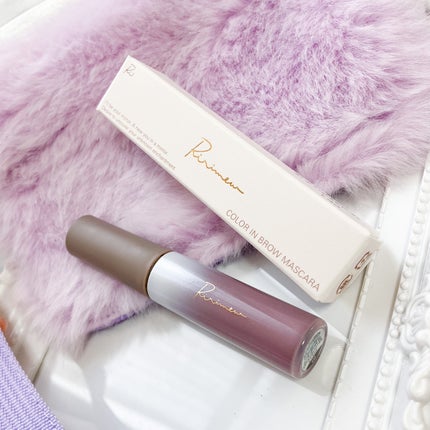 カラーインブロウマスカラ/Ririmew/眉マスカラを使ったクチコミ(4枚目)