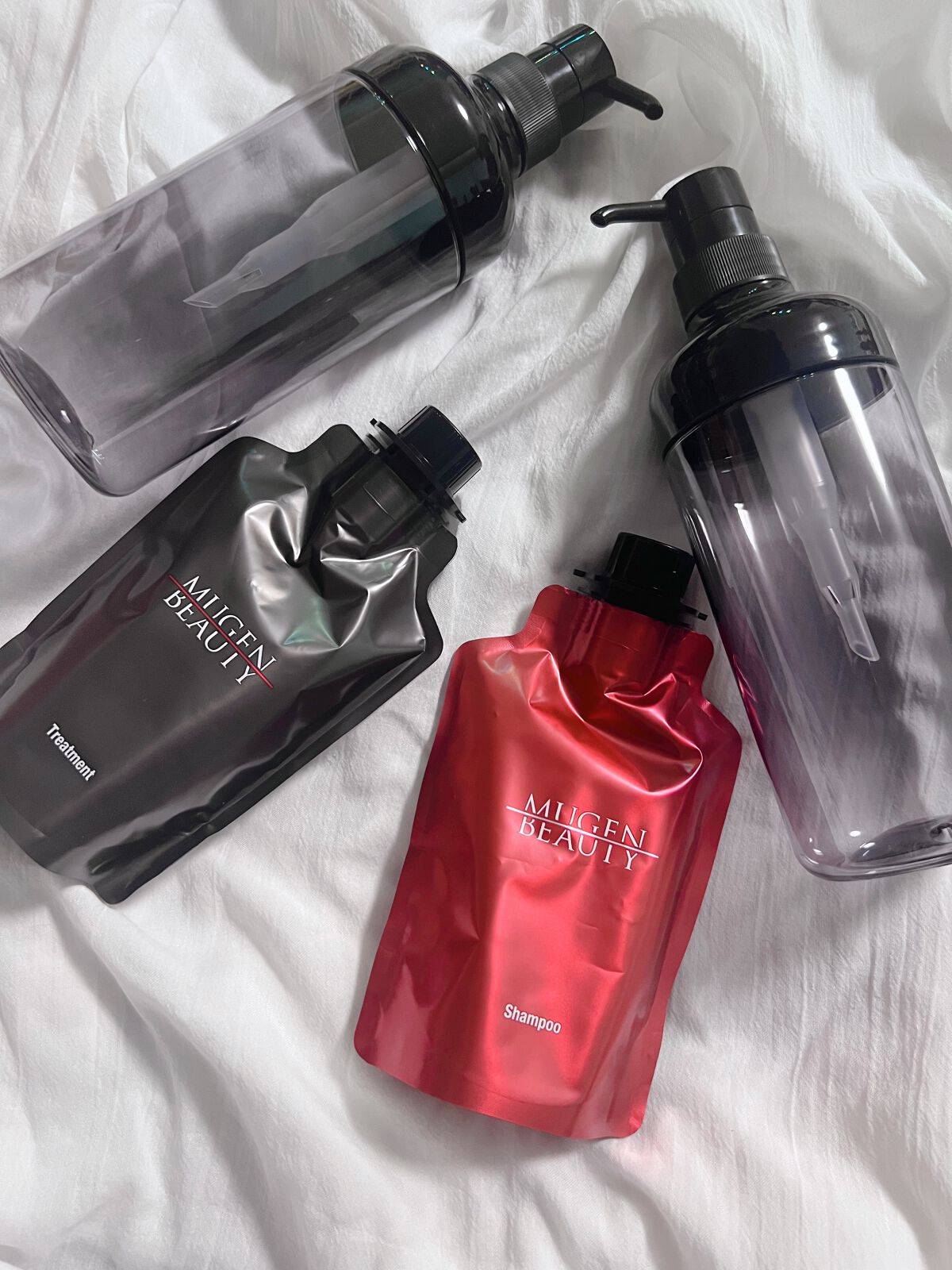 MUGEN BEAUTY クレンジングシャンプー／美容液トリートメント/MUGEN BEAUTY /市販シャンプーを使ったクチコミ（1枚目）