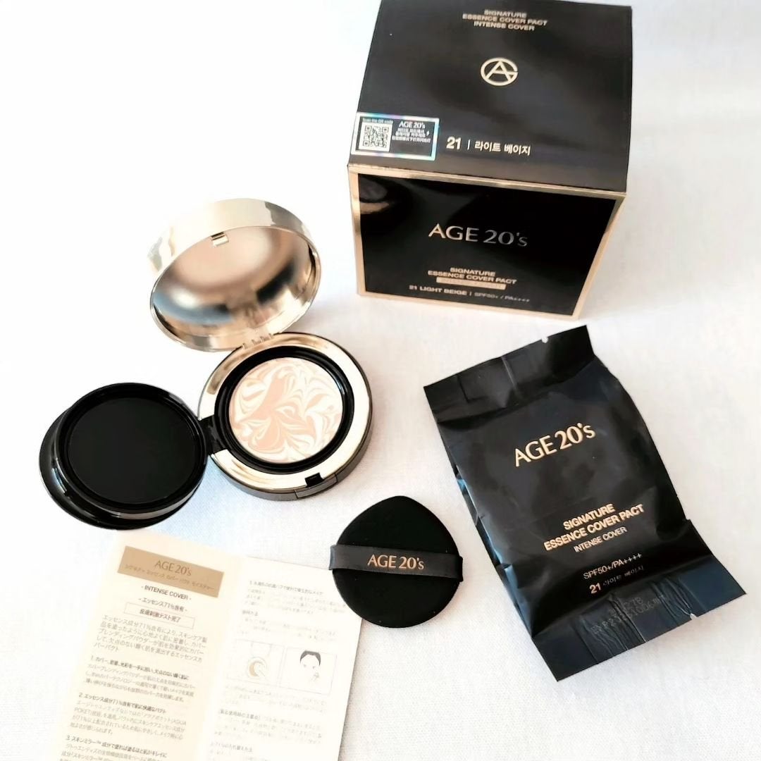 SIGNATURE ESSENCE COVER PACT /AGE20’s/クリーム・エマルジョンファンデーションを使ったクチコミ(7枚目)