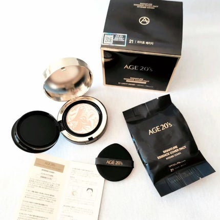 SIGNATURE ESSENCE COVER PACT /AGE20’s/クリーム・エマルジョンファンデーションを使ったクチコミ(7枚目)