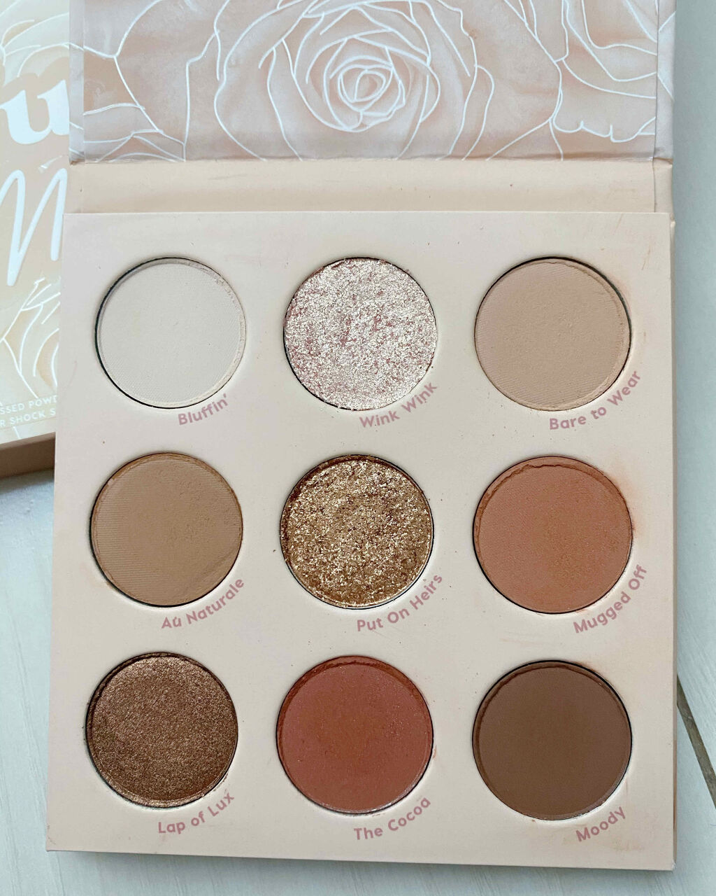  ヌードムード/ColourPop/アイシャドウパレットを使ったクチコミ（1枚目）