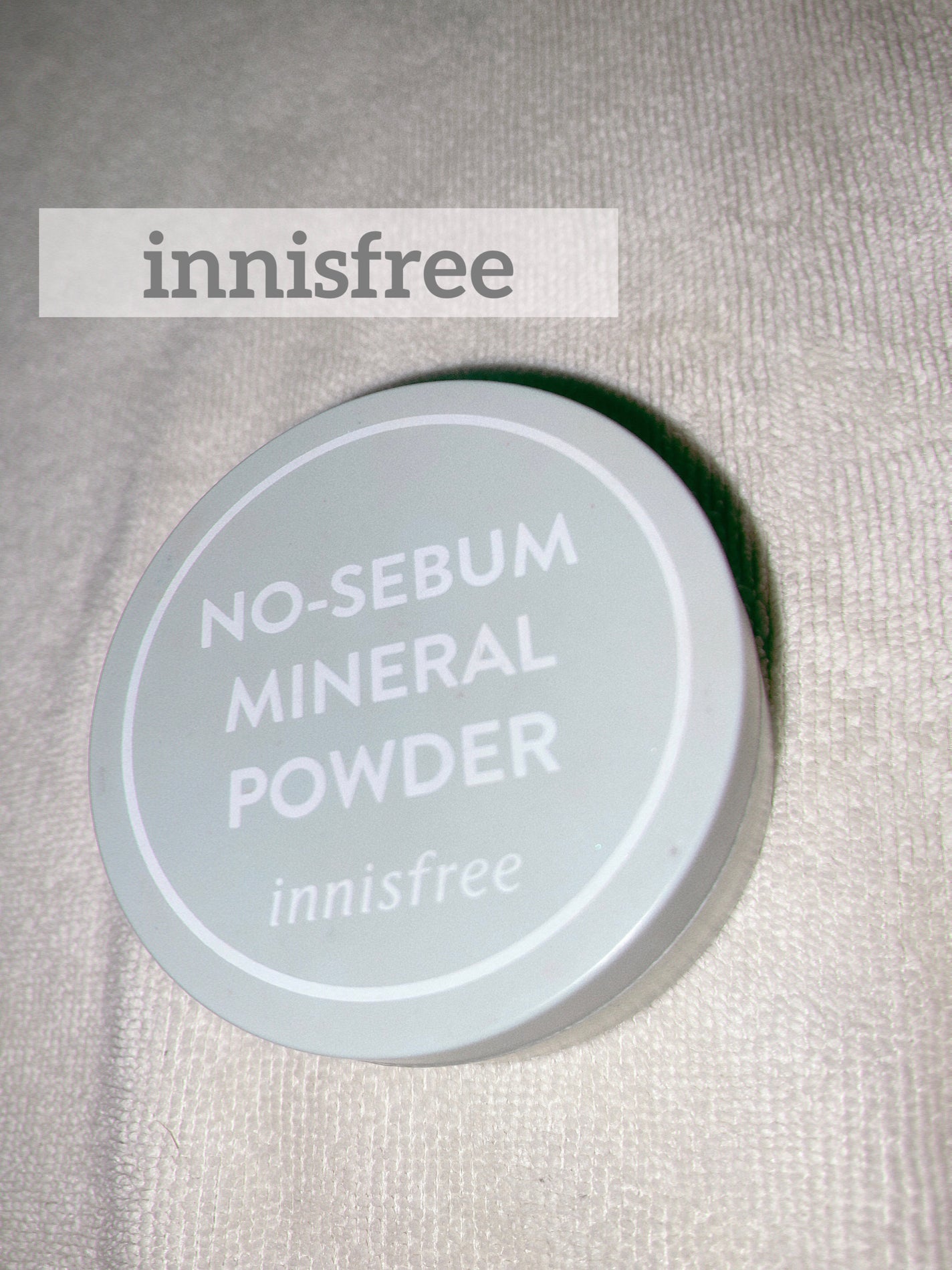 ノーセバム ミネラルパウダー N/innisfree/ルースパウダーを使ったクチコミ(1枚目)