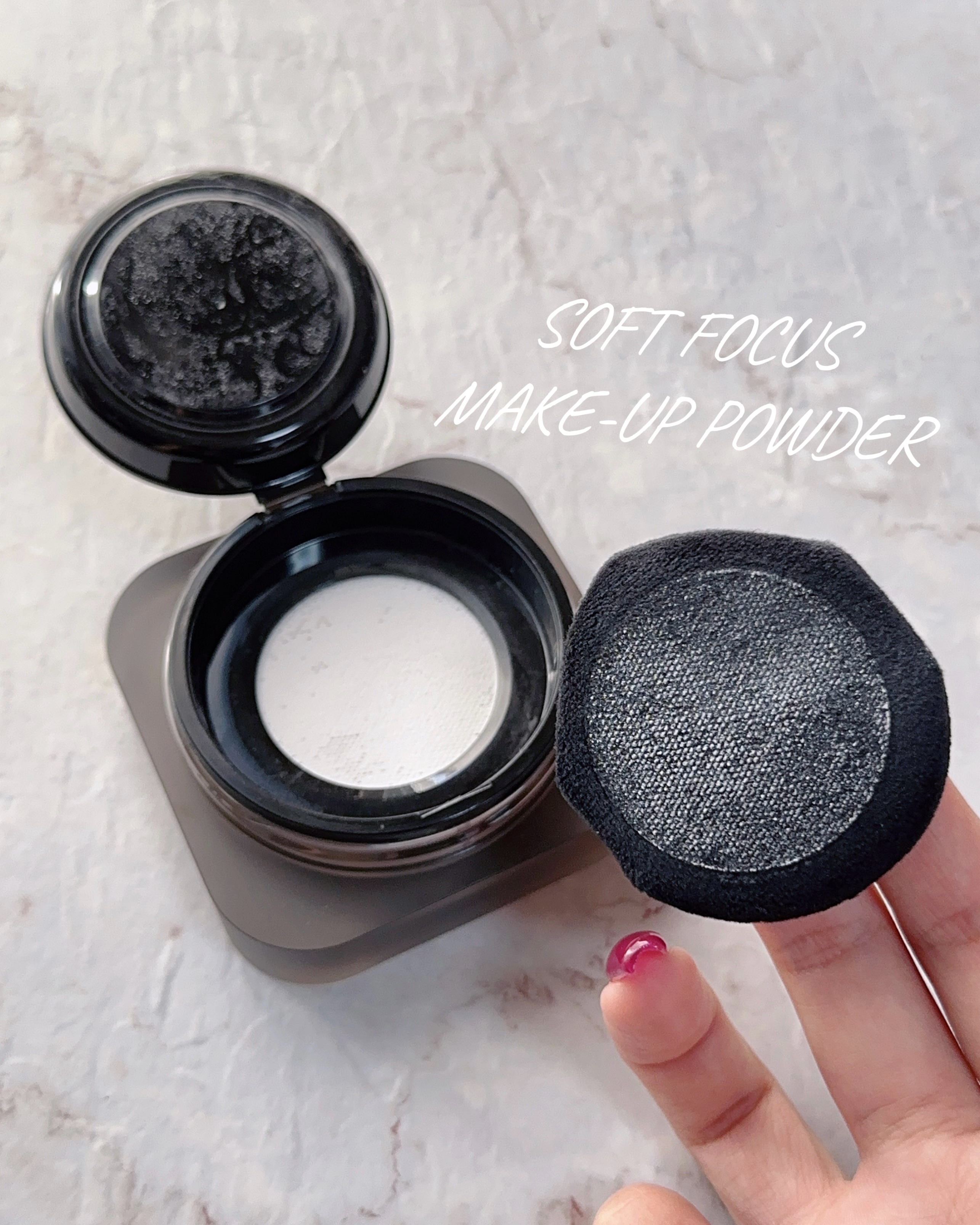 ソフトフォーカスメイクアップパウダー /CARSLAN/ルースパウダーを使ったクチコミ（2枚目）