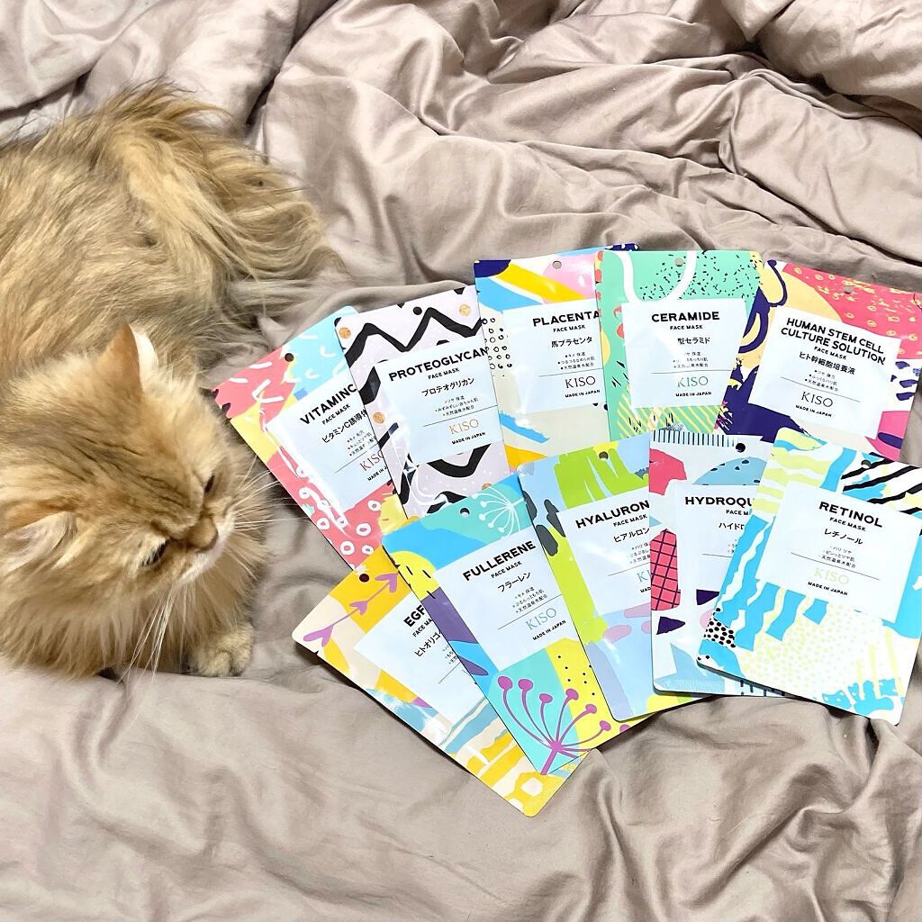 フェイスマスク 【しっかり実感30枚セット】/KISO/シートマスク・パックを使ったクチコミ（2枚目）