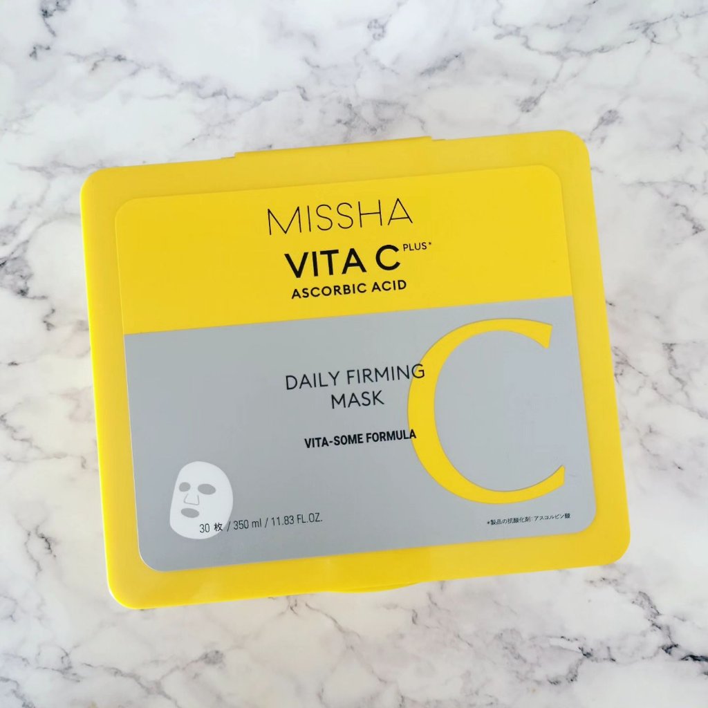 ミシャ ビタシープラス デイリーマスク【日本処方】/MISSHA/シートマスク・パックを使ったクチコミ（1枚目）