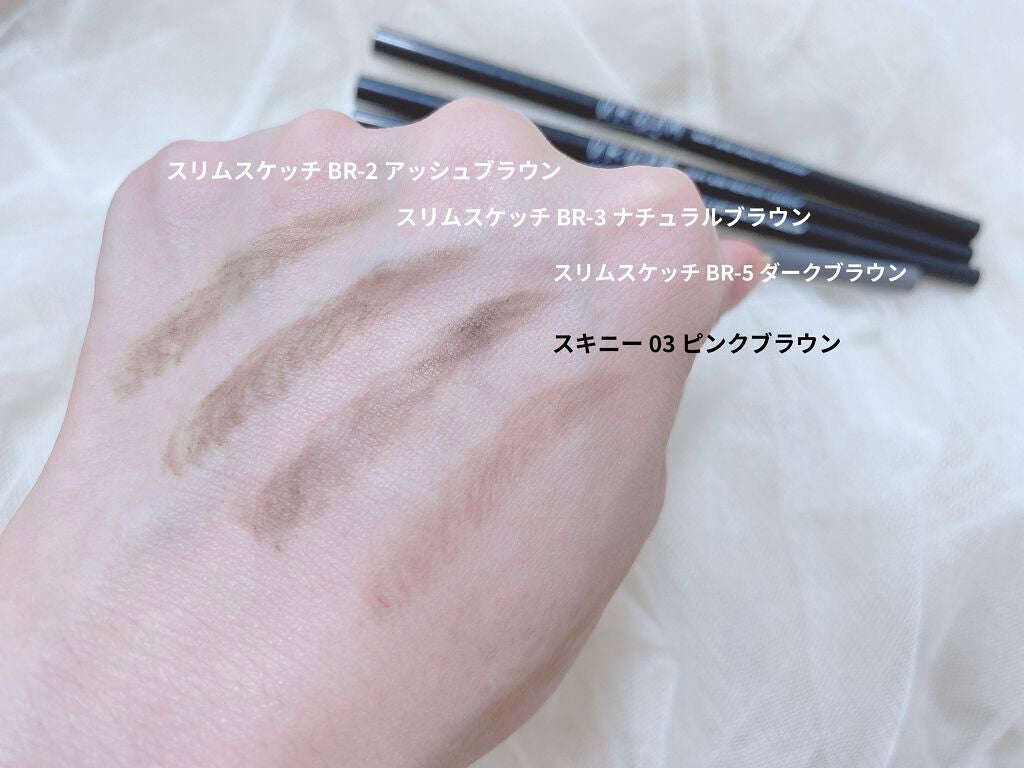 スリムスケッチアイブロウペンシル/U R GLAM/アイブロウペンシルを使ったクチコミ(5枚目)