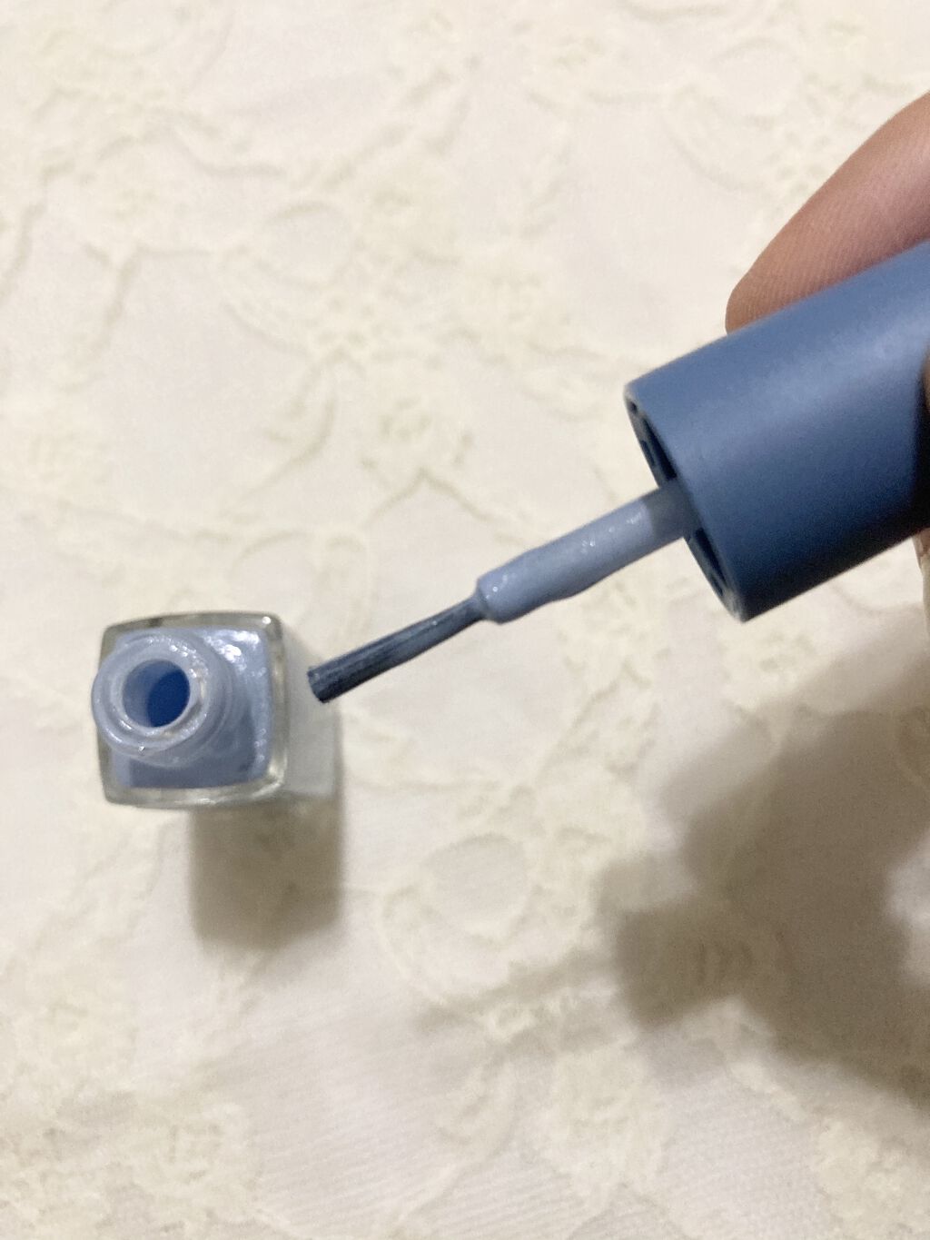 ネイルホリック リミテッドカラー Spring Denim/ネイルホリック/マニキュアを使ったクチコミ（2枚目）