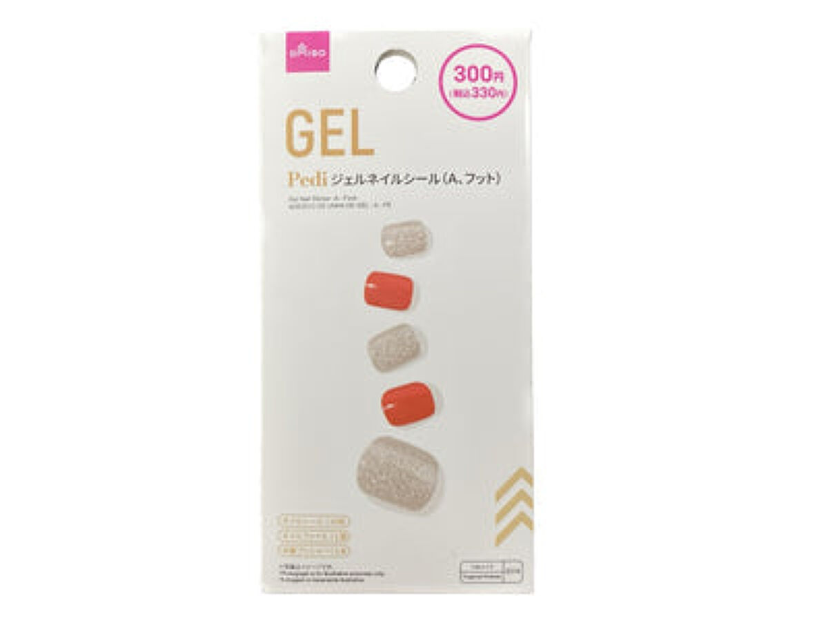 ジェルネイルシール（フット） / DAISO