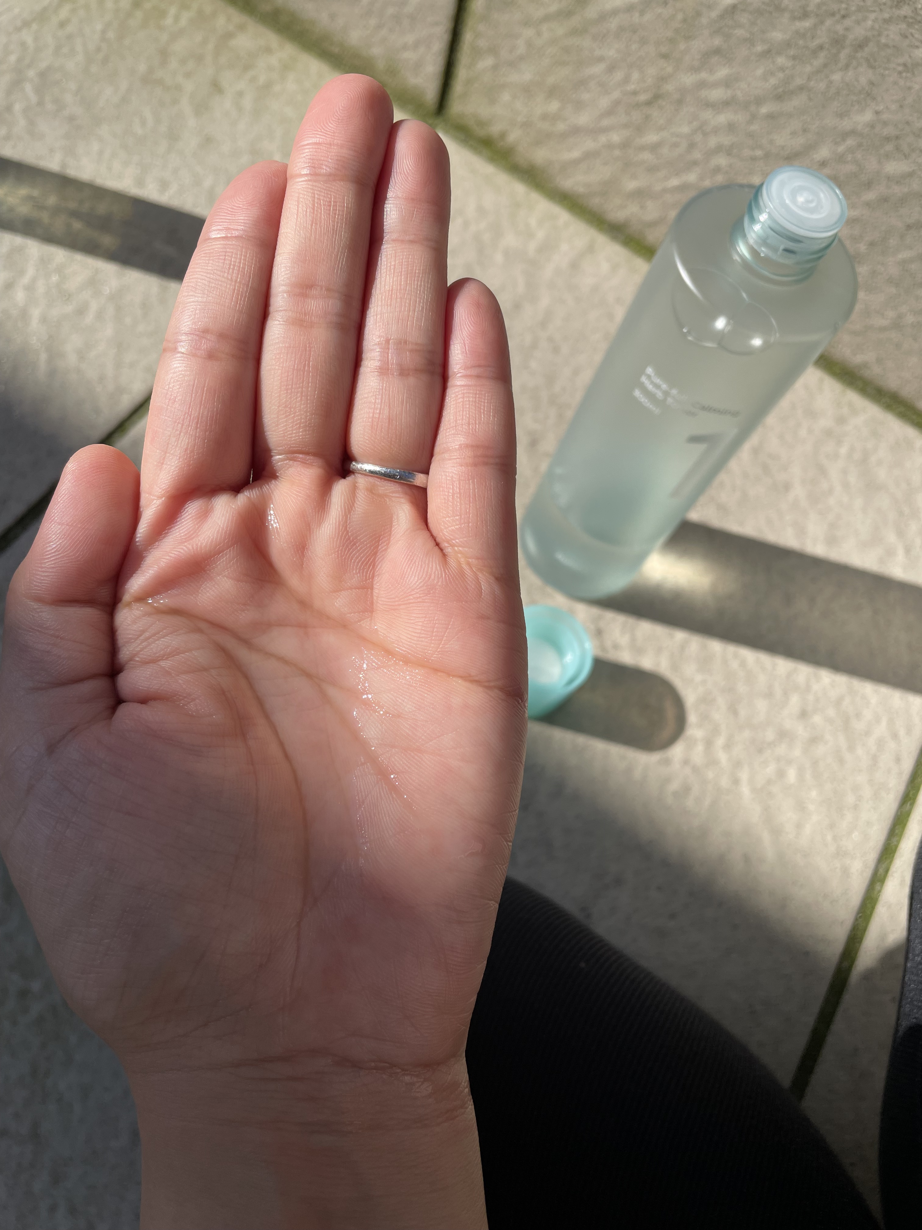 1番 青草たっぷり93％整肌トナー/numbuzin/化粧水を使ったクチコミ（3枚目）