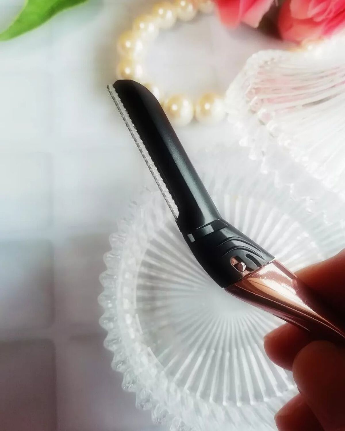 サロンプラス トーンアップ フェイススムーサー ホルダー（刃付き）/サロンプラス/シェーバーを使ったクチコミ（2枚目）