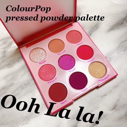 shadow pallet ooh la la!/ColourPop/アイシャドウパレットを使ったクチコミ(1枚目)
