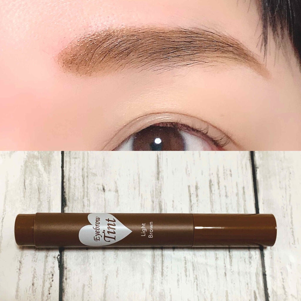 アイブロウティント/DAISO/眉ティントを使ったクチコミ(3枚目)