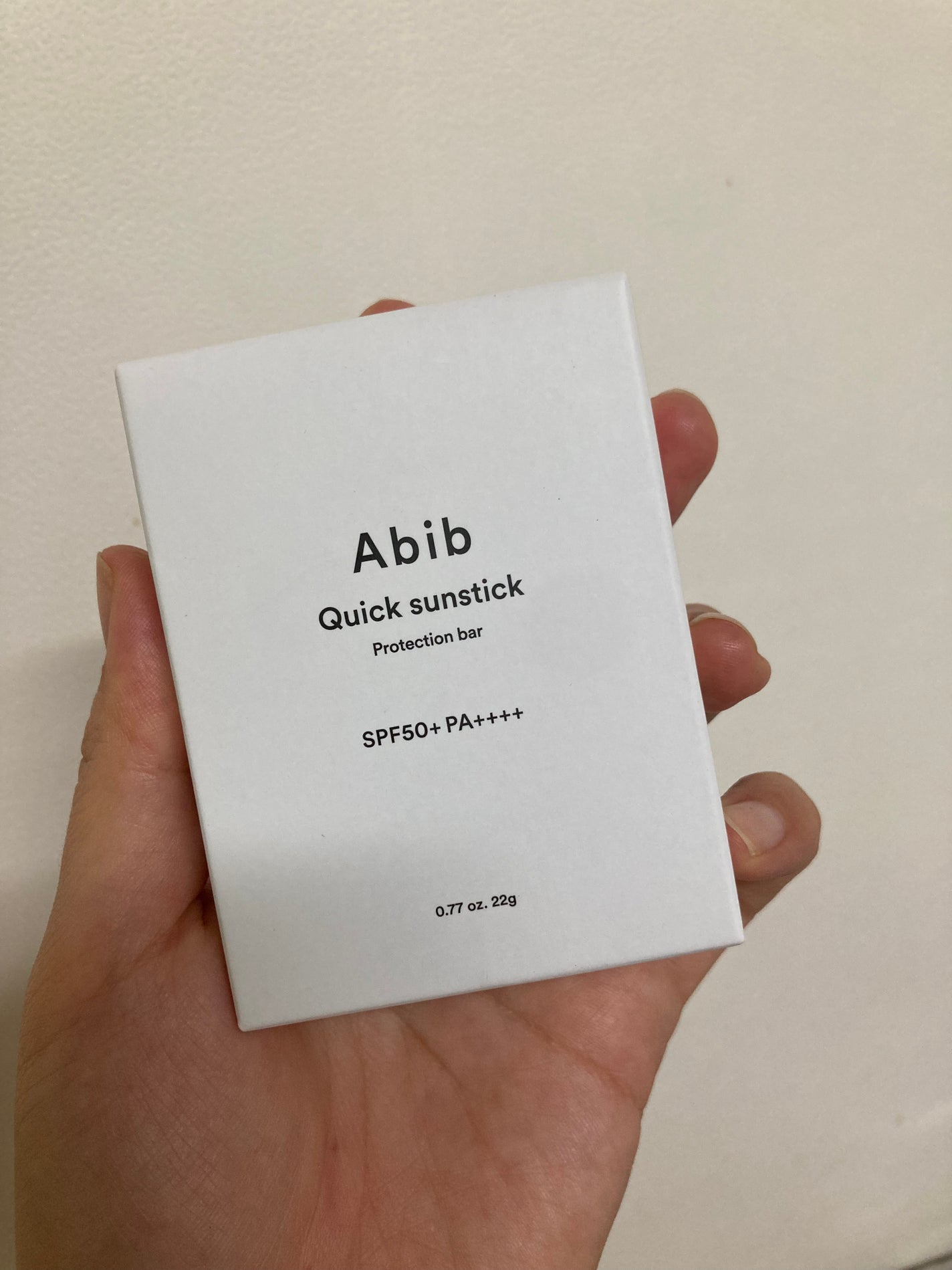 クイック サンスティック プロテクションバー/Abib /日焼け止めスティックを使ったクチコミ(3枚目)