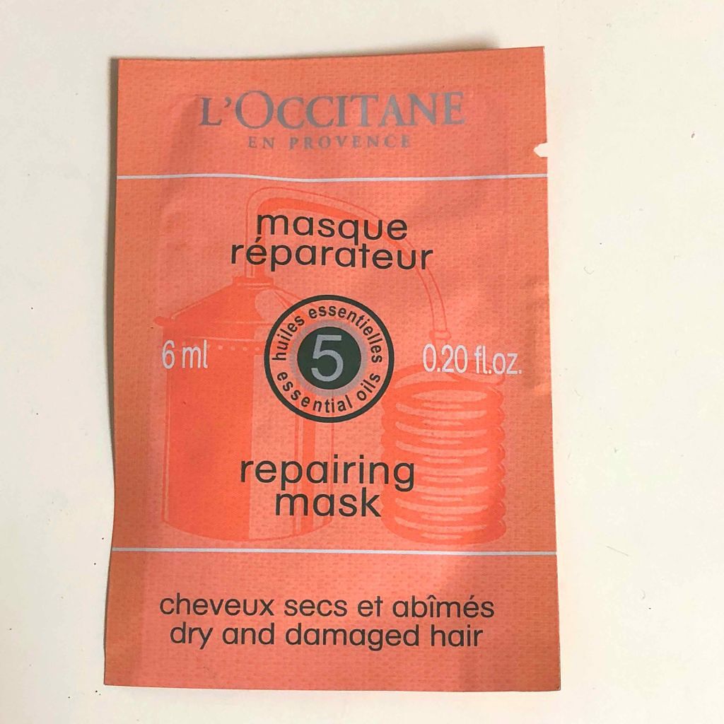 ファイブハーブス リペアリングヘアオイル/L'OCCITANE/ヘアオイルを使ったクチコミ（3枚目）