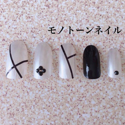 ネイルラインテープ/セリア/ネイルチップ・パーツを使ったクチコミ(1枚目)