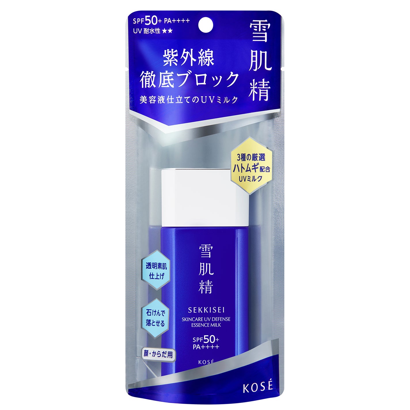 雪肌精 スキンケア UV エッセンス ミルク 60g