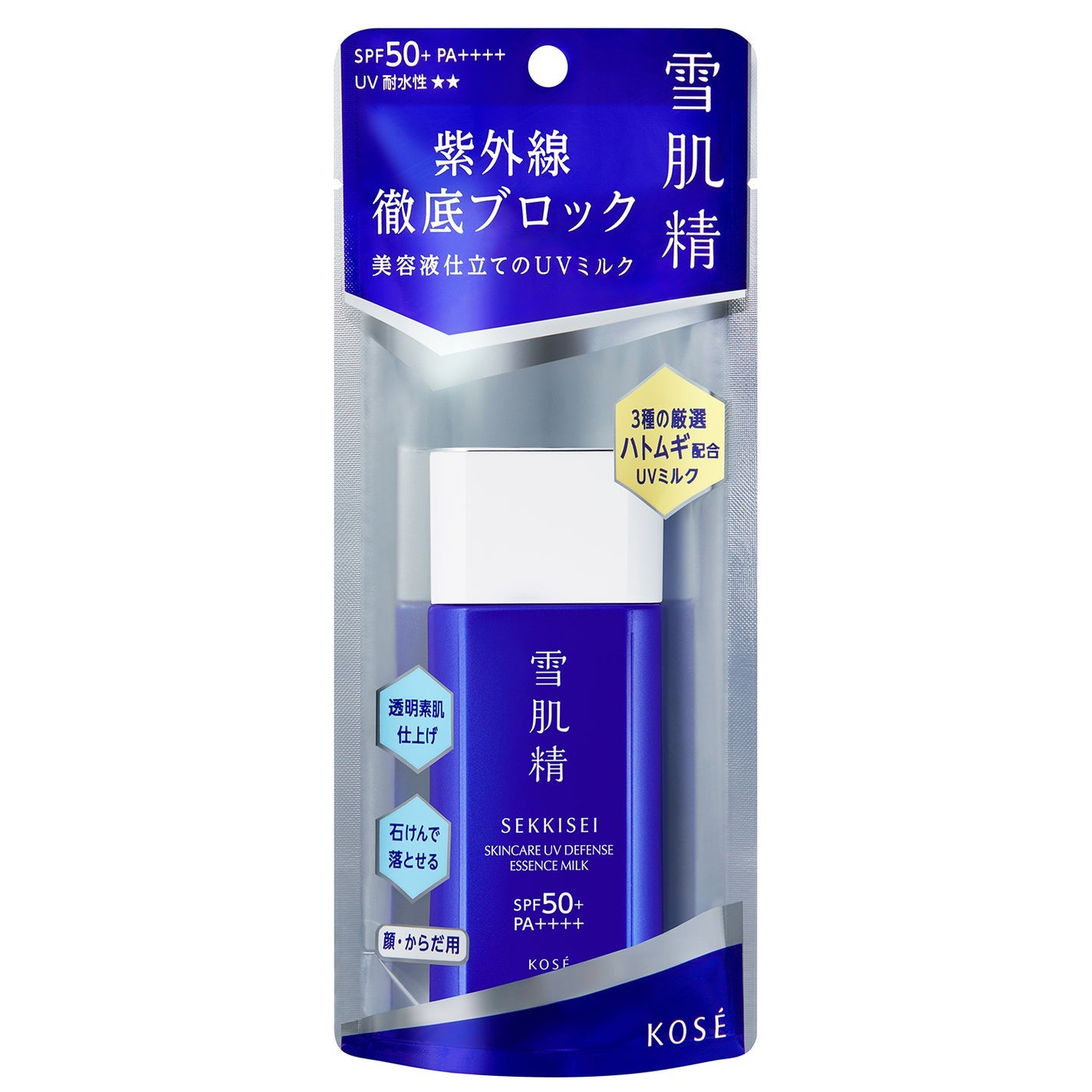 雪肌精 スキンケア UV エッセンス ミルク 60g