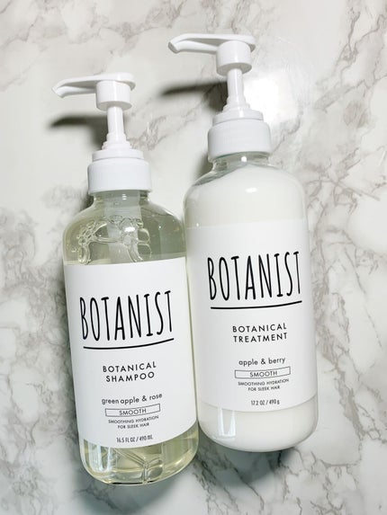 ボタニカルシャンプー/トリートメント(スムース) /BOTANIST/シャンプー・コンディショナーを使ったクチコミ(1枚目)