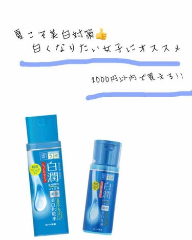 白潤 薬用美白化粧水(しっとりタイプ)/肌ラボ/化粧水を使ったクチコミ（1枚目）