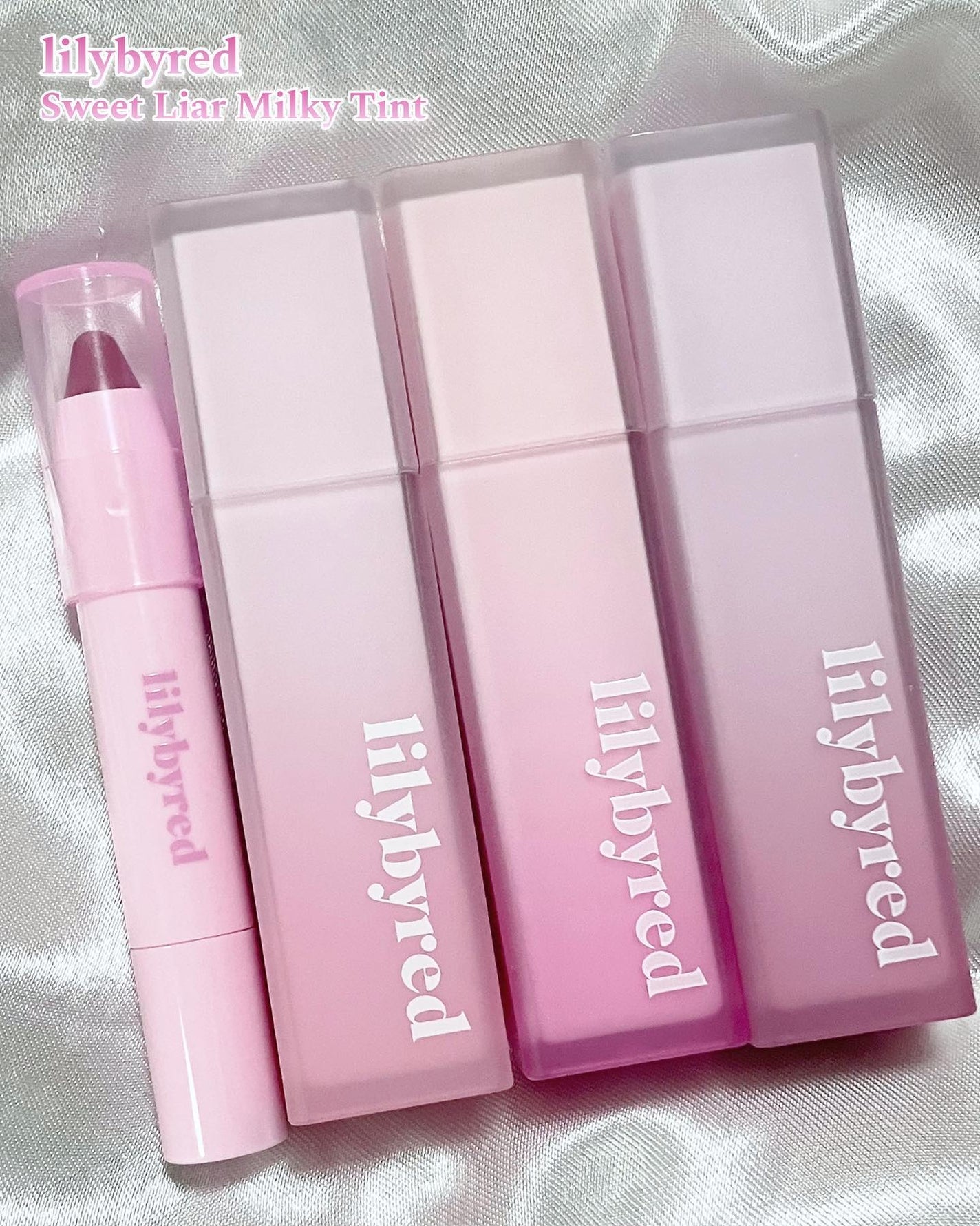 スウィート ライアー ミルキー ティント/lilybyred/口紅を使ったクチコミ(7枚目)