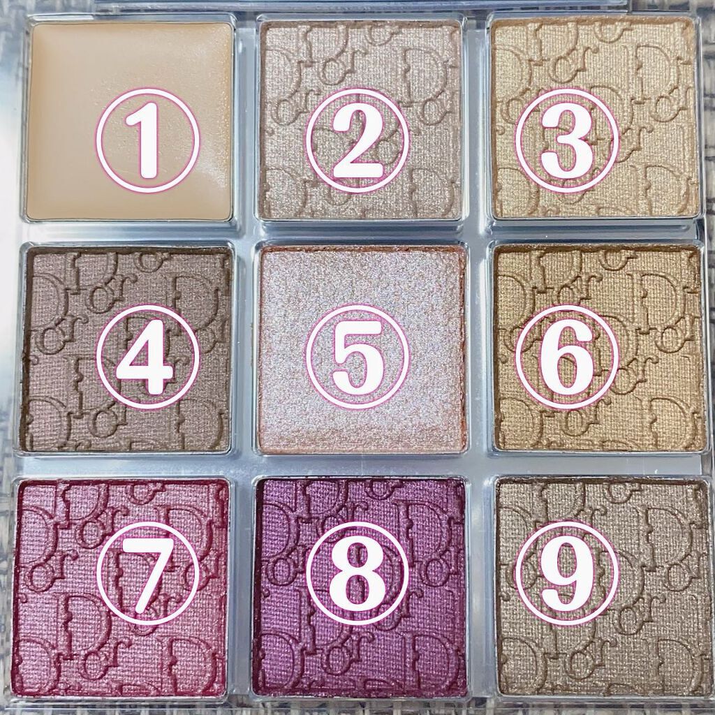 ディオール バックステージ アイ パレット/Dior/アイシャドウパレットを使ったクチコミ（3枚目）