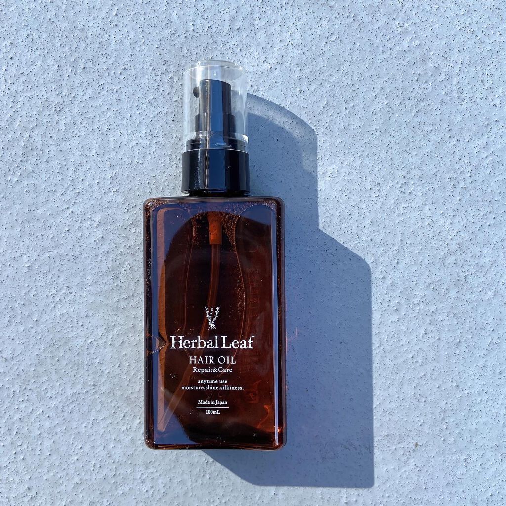 オーガニックヘアオイル フレッシュティーの香り/ハーバルリーフ/ヘアオイルを使ったクチコミ（3枚目）