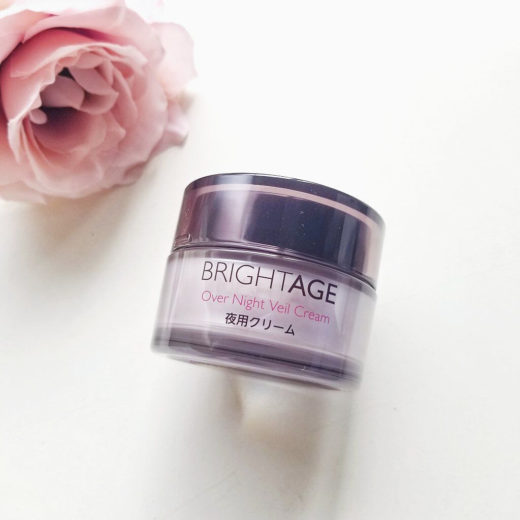 オーバーナイト ヴェールクリーム/BRIGHTAGE/フェイスクリームを使ったクチコミ（1枚目）