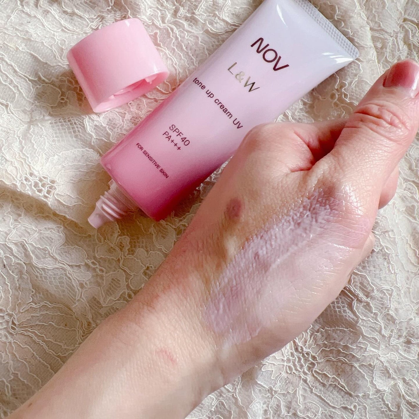 ノブ L&W リンクルエッセンス ブライト/NOV/美容液を使ったクチコミ(5枚目)