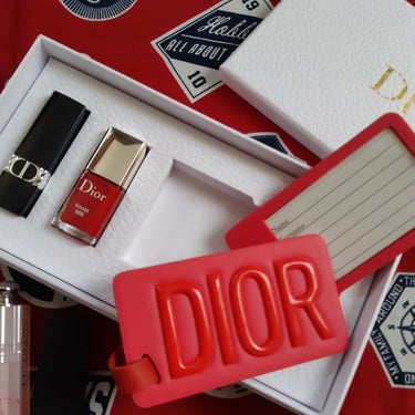 ディオール アディクト リップ グロウ 032 ジンジャーレッド/Dior/リップケア・リップクリームを使ったクチコミ（3枚目）