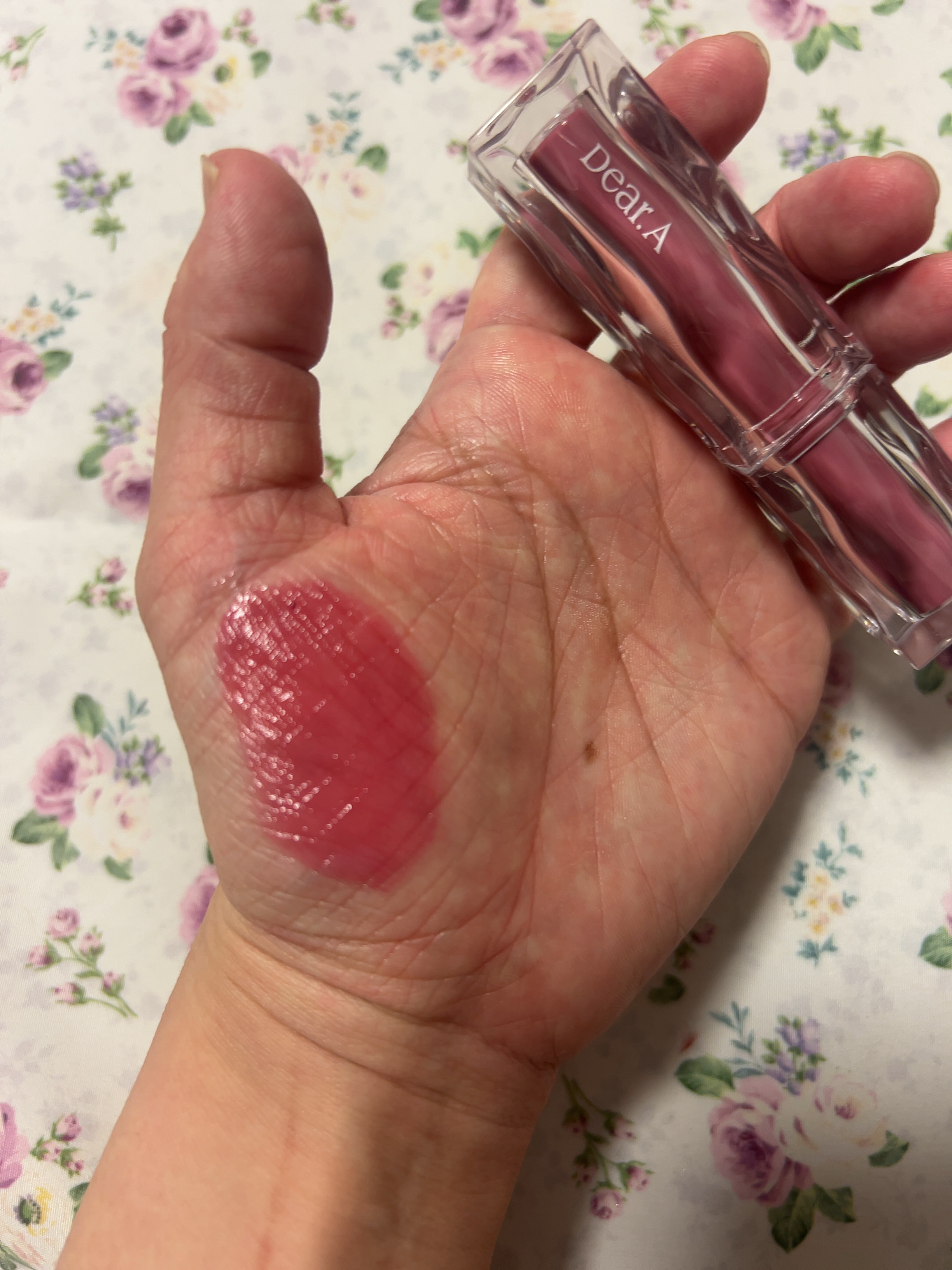 ハイドロデュイティント 04. リトルモーブ/Dear.A/リップティントを使ったクチコミ（2枚目）