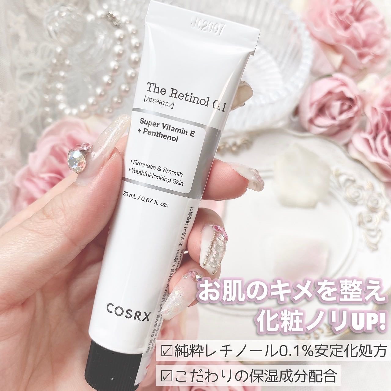 RXザ・レチノール0.1クリーム/COSRX/フェイスクリームを使ったクチコミ(2枚目)