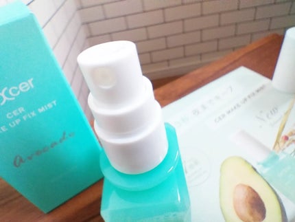 メイクアップフィックスミスト/cerXcer/フィックスミストを使ったクチコミ(1枚目)