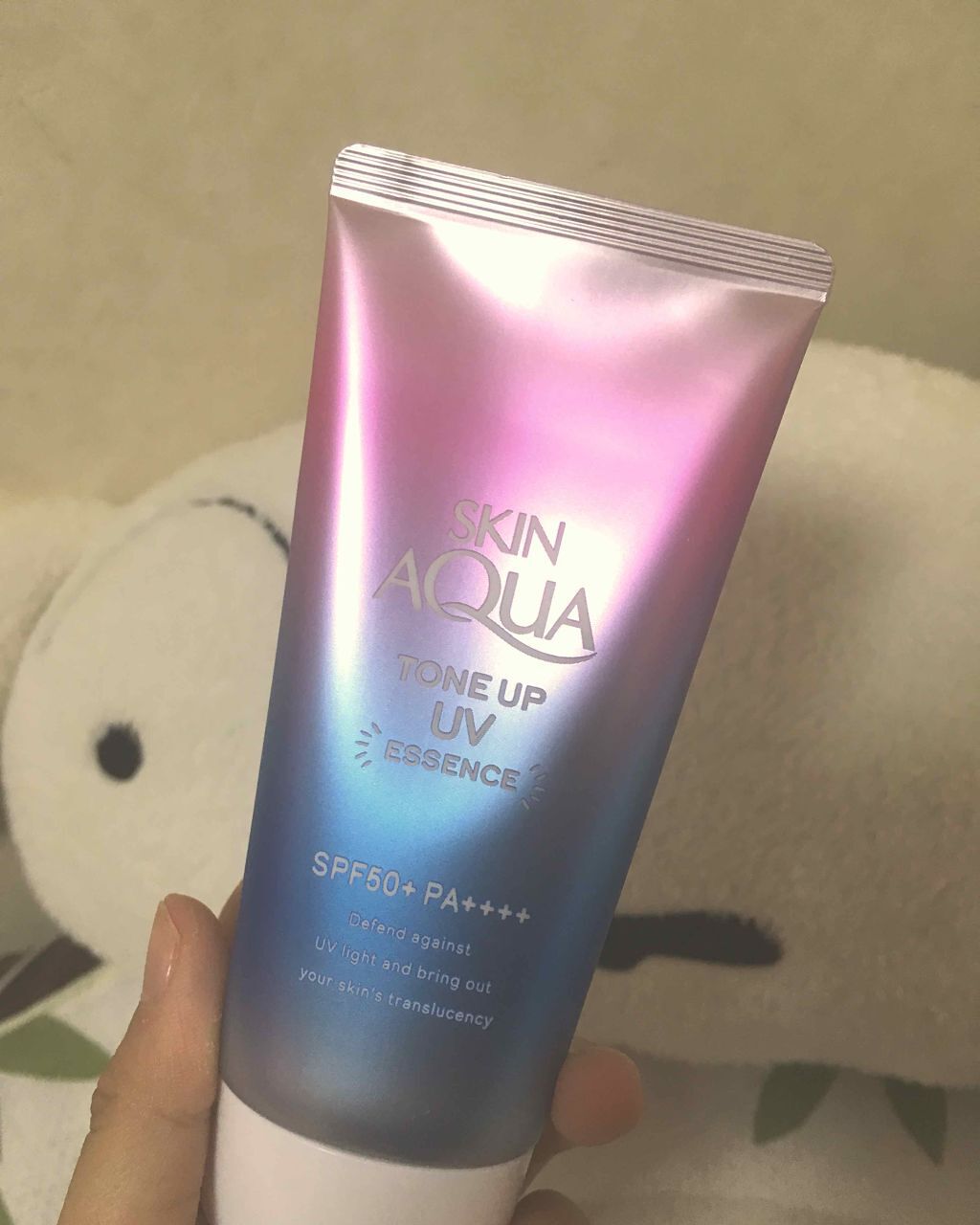 スキンアクア トーンアップUVエッセンス/スキンアクア/日焼け止めクリームを使ったクチコミ（1枚目）