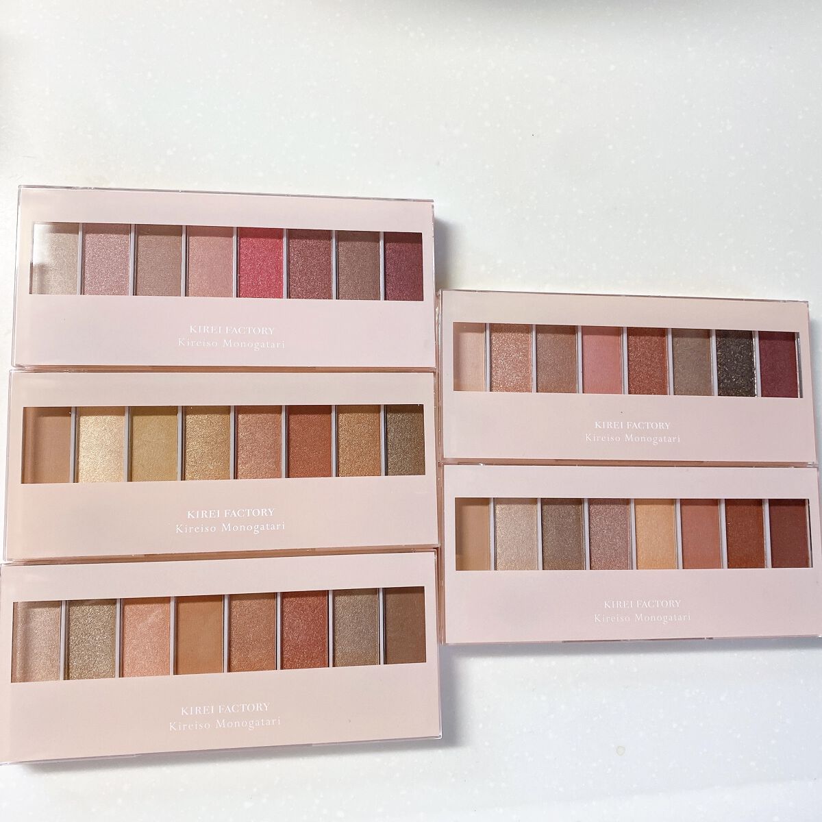 8色アイパレット 02/KIREI FACTORY/アイシャドウパレットを使ったクチコミ（1枚目）
