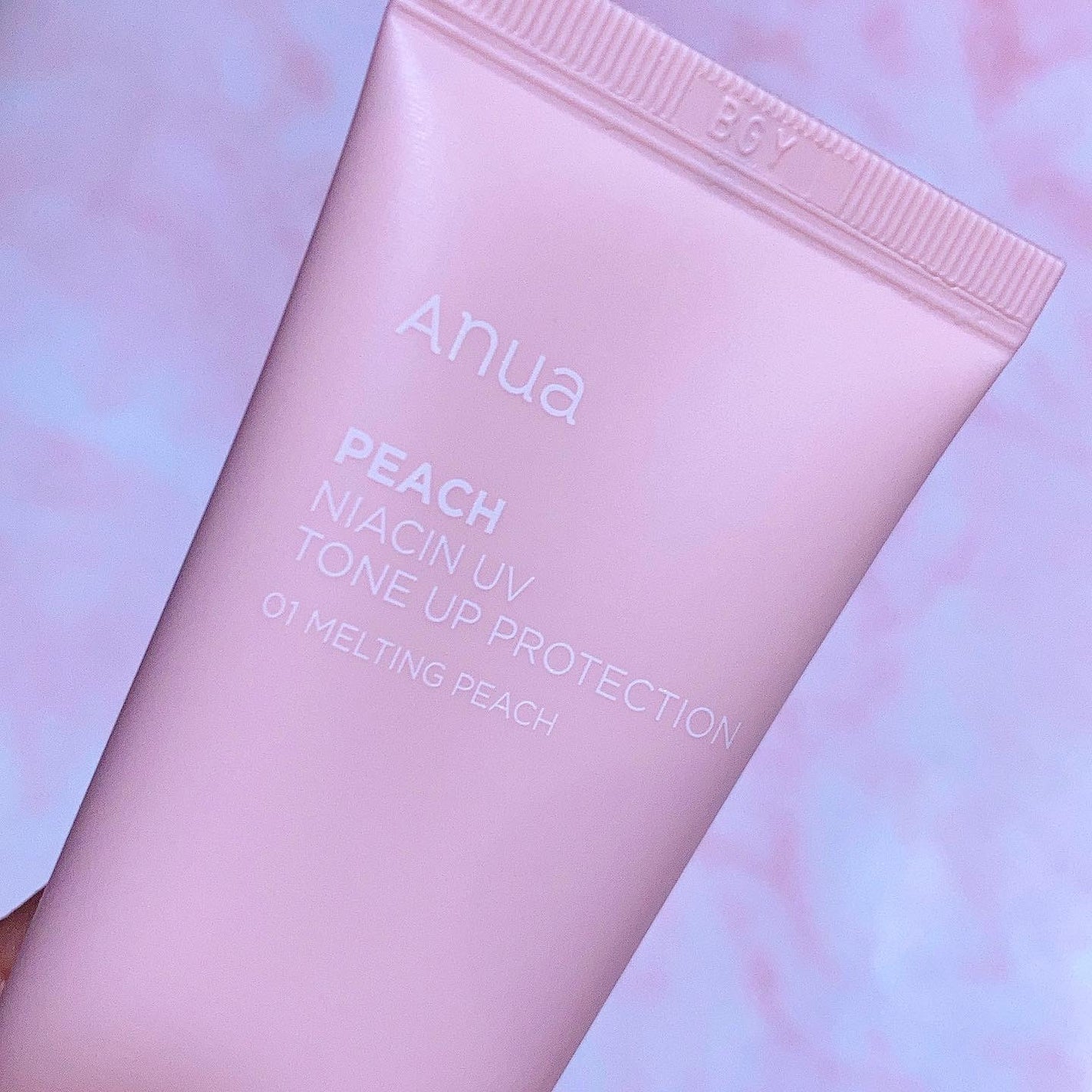 桃ナイアシン UVトーンアッププロテクション/Anua/化粧下地を使ったクチコミ(2枚目)