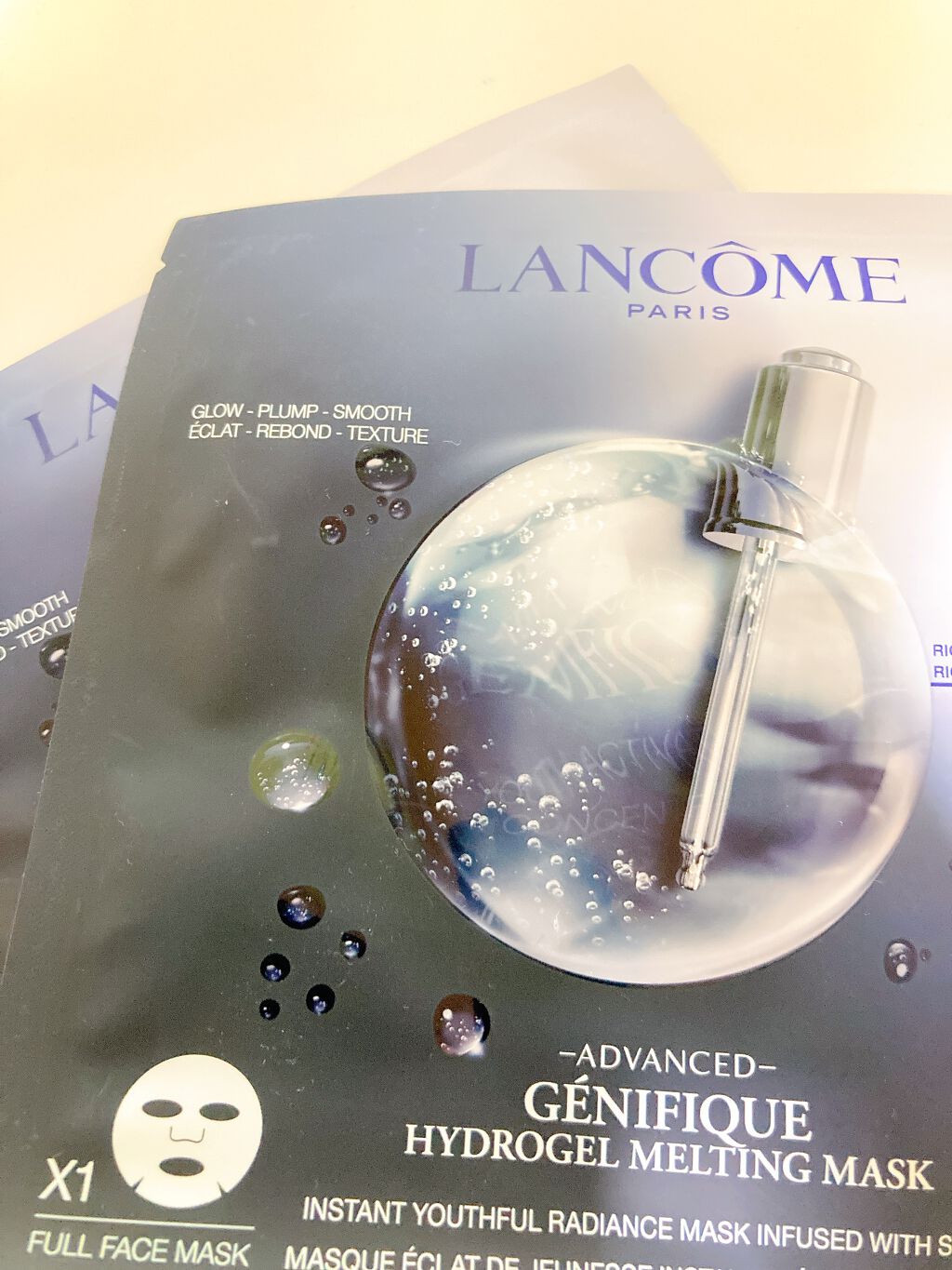 ジェニフィック アドバンスト ハイドロジェル メルティングマスク/LANCOME/シートマスク・パックを使ったクチコミ(1枚目)