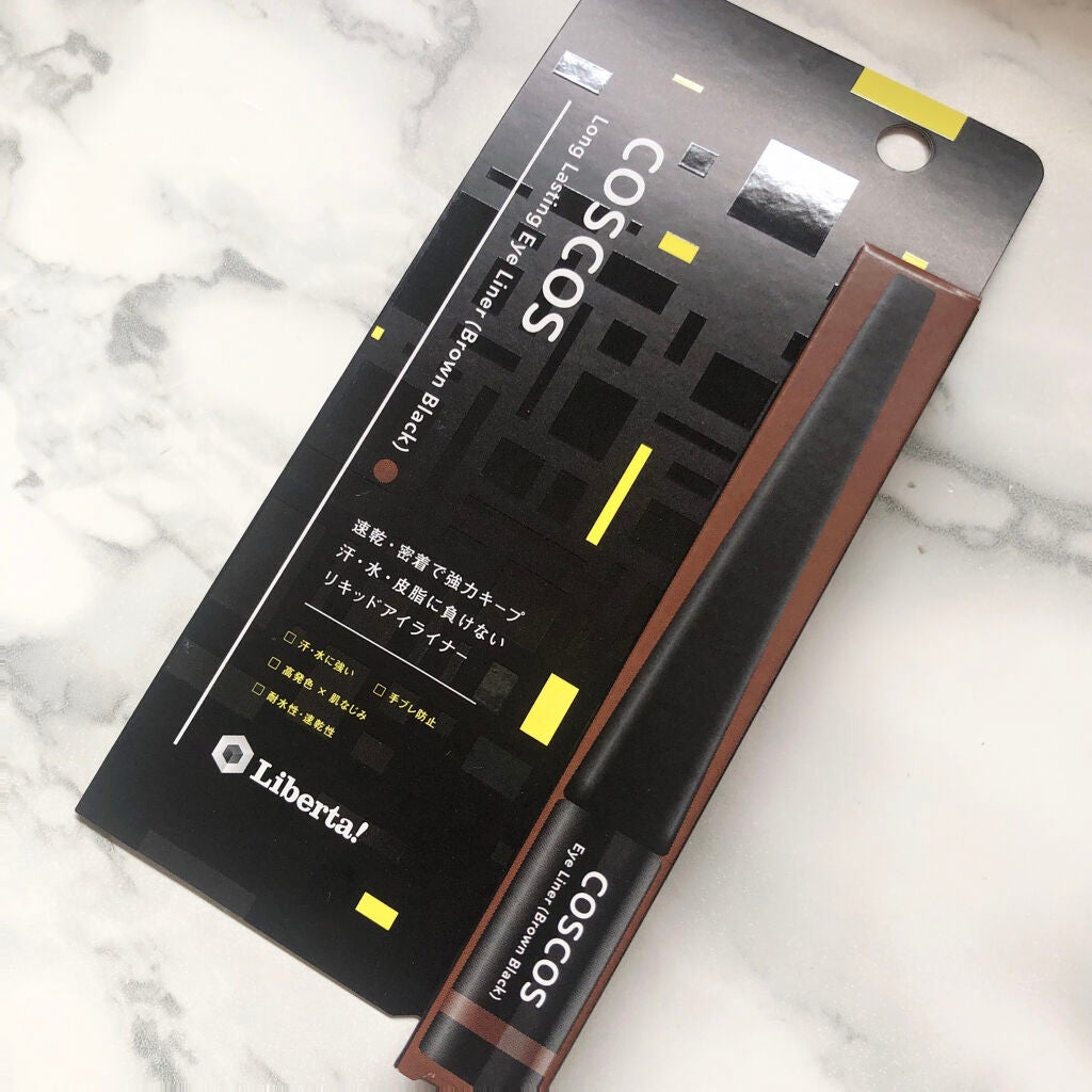 ロングラスティングアイライナー/COSCOS/リキッドアイライナーを使ったクチコミ(1枚目)