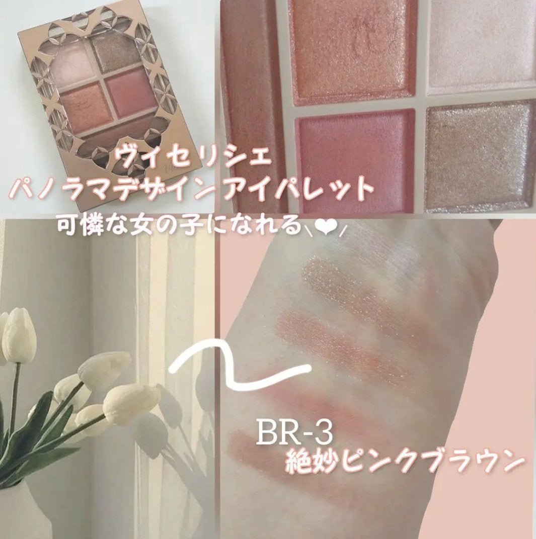 パノラマデザイン アイパレット/Visée/アイシャドウパレットを使ったクチコミ(1枚目)